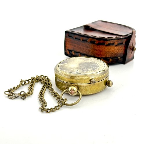 Brass Compass - So You can Always find Your Way Back Home - Engraved Compass - Personalized Compass Gift for him/her