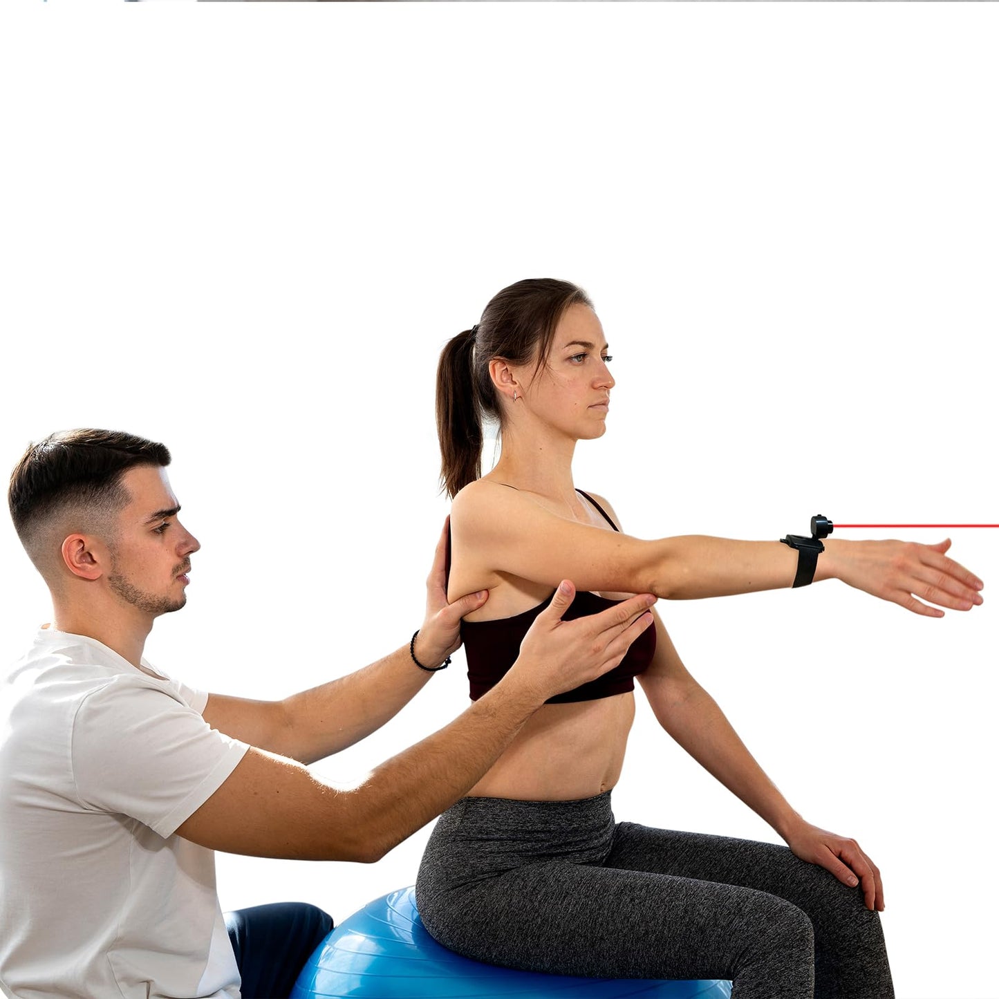 DEFINEST Professional Physical Therapy Laser Headlamp with Rechargeable Battery for Sensorimotor Control Testing