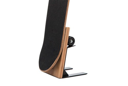 J JACKCUBE DESIGN Skateboard Storage Holder - Skateboard Display Holder, Standing Storage, Skateboard Accessories for Portable Display or Skateboard Parking lot - MK501A