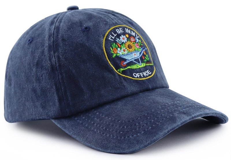 Gardening Gifts for Women Men, Funny Office Gardening Hat, Garden Decor Plant Lovers Baseball Cap, Birthday Gifts for Gardener Dad Mom Grandpa Grandma Black