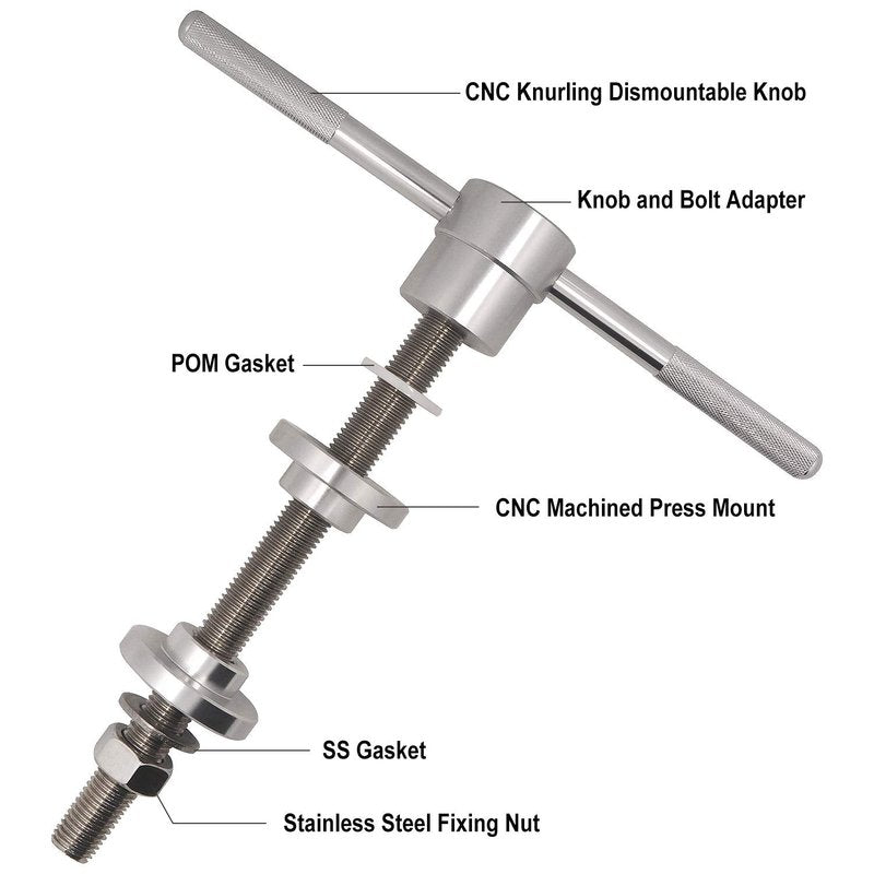 Acekit Bike Headset and Bottom Bracket Press Setting Tool BB Cup Install Tool for BB30 and BB90