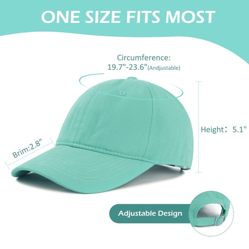 American Trends Baseball Cap for Women Cute Summer Hat Ponytail Golf Tennis Hat Youth Running Workout Trucker Dad Hats Black & Beige
