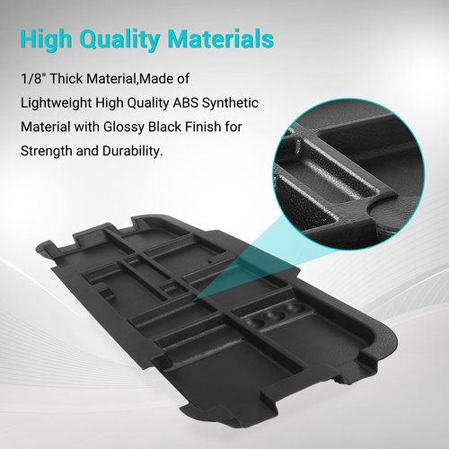 10L0L Golf Cart Under Seat Storage Tray Fits for EZGO RXV (2008-UP) Electric Golf Cart Original Trojan Battery Underseat Organizer Container Holder Plate