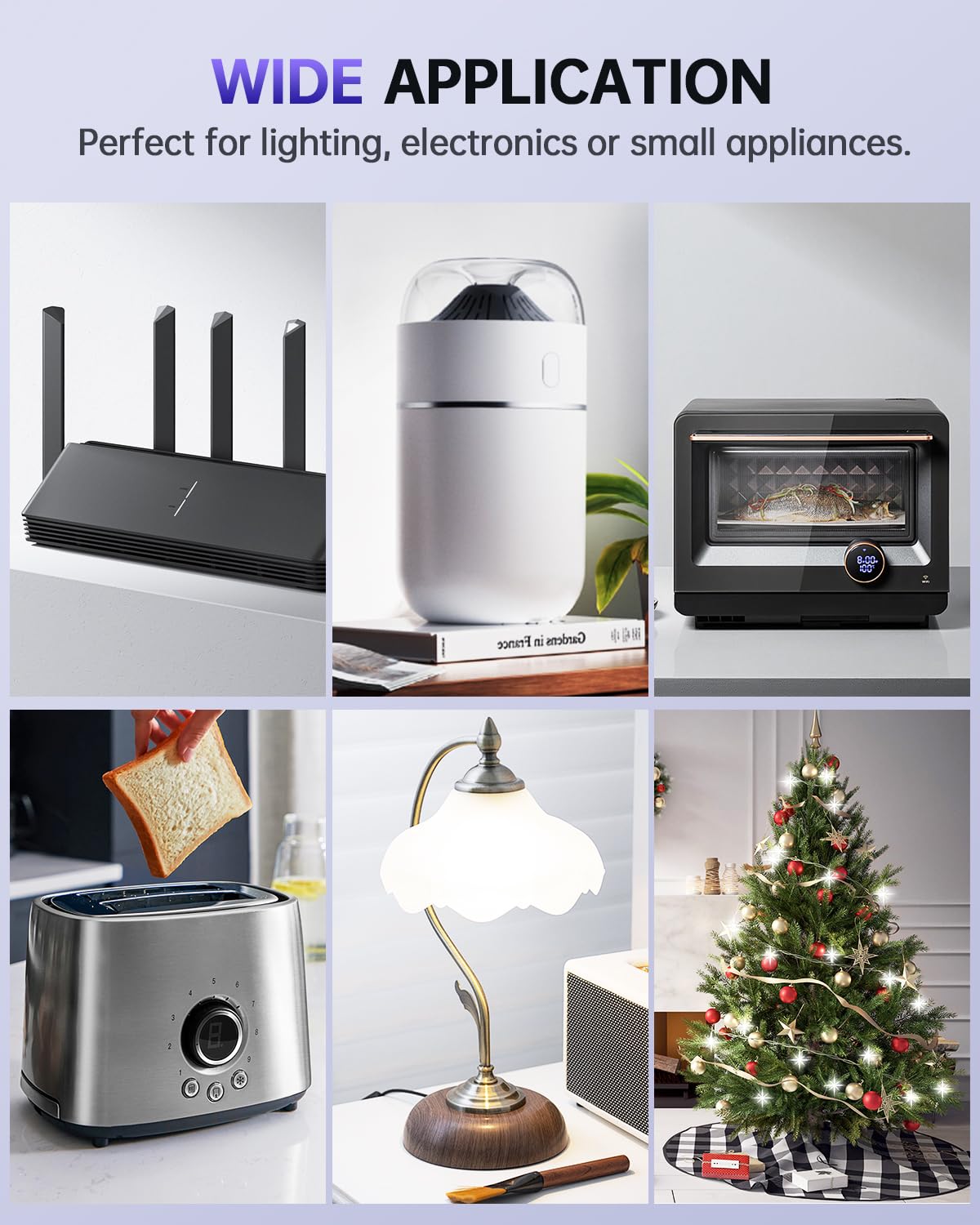 HAPYTHDA Remote Control Outlet Plug, 15A/1500W Remote Outlet Switch, 300ft RF Range Wireless Remote Light Switches, No Wiring Needed for Light, Small Electrical Appliance, Compact Design, TUV Listed