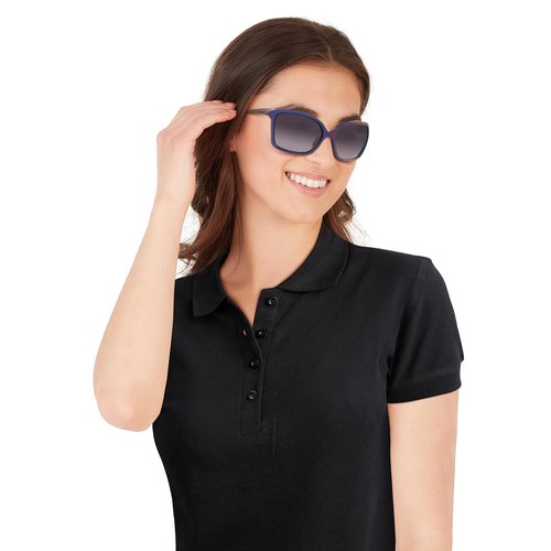 Oakley Womens OO9230 Wildrye Butterfly Sunglasses, Matte Cyan/Purple Colorshift/Prizm Grey Gradient, 61 mm