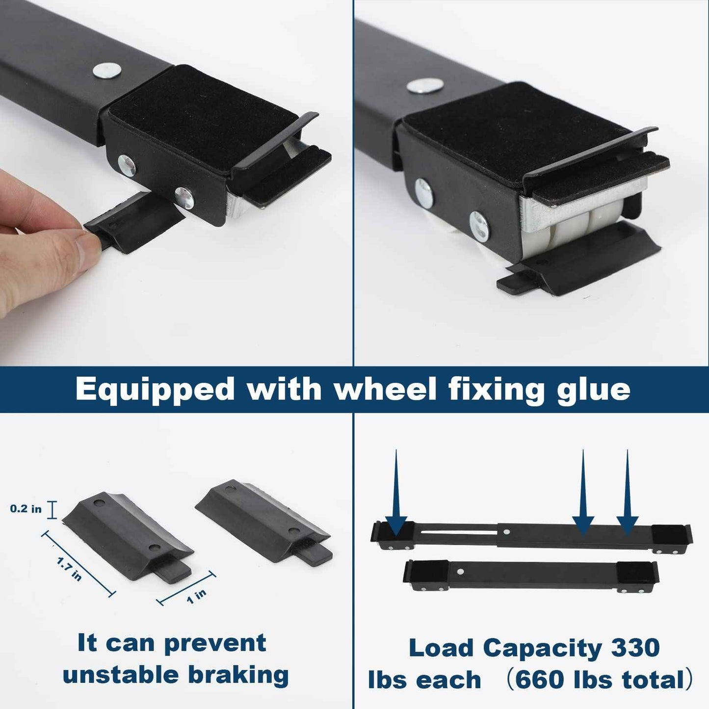 Lemtrflo Extendable Appliance Rollers for Washer and Dryer,Mobile Washing Machine Base, Wheels for Appliances Sliders,Heavy Duty Appliance Dolly,Appliance Mover for Refrigerators,Washing Machines