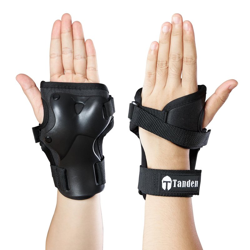 Tanden Wrist Guard Skating Protective Gear Adult and Kids Wrist Guards, Wrist Pads for Skating Skateboarding Snowboarding Ice Skating Wrist Guards