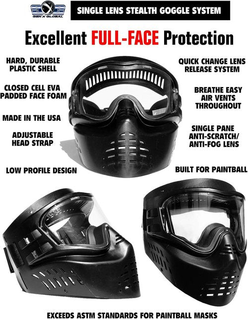 Maddog Tippmann Cronus Tactical Paintball Gun Marker - Complete Silver Starter Kit with Anti-Fog Mask, Tank & More