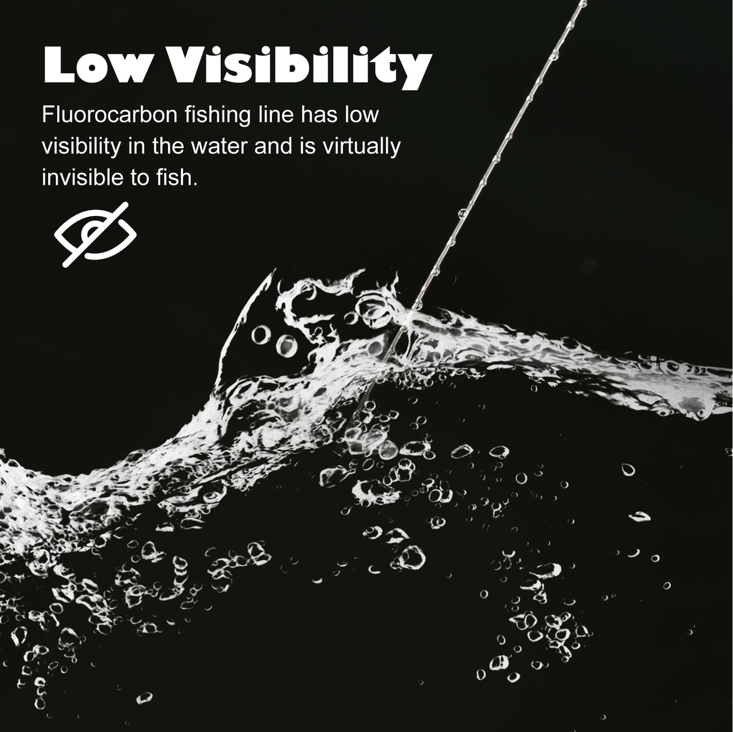 MASTER LOGIC Fly Fishing Nylon Tippet Leaders Line with Silicone Tenders 55 Yard, 2X-6X Tippets Clear