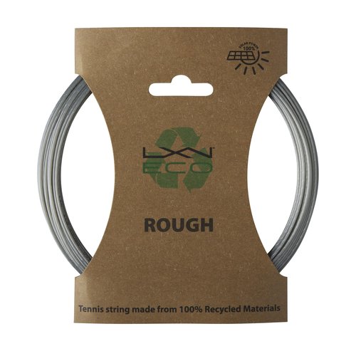 Luxilon Eco Rough 125 Tennis String - Set, Grey