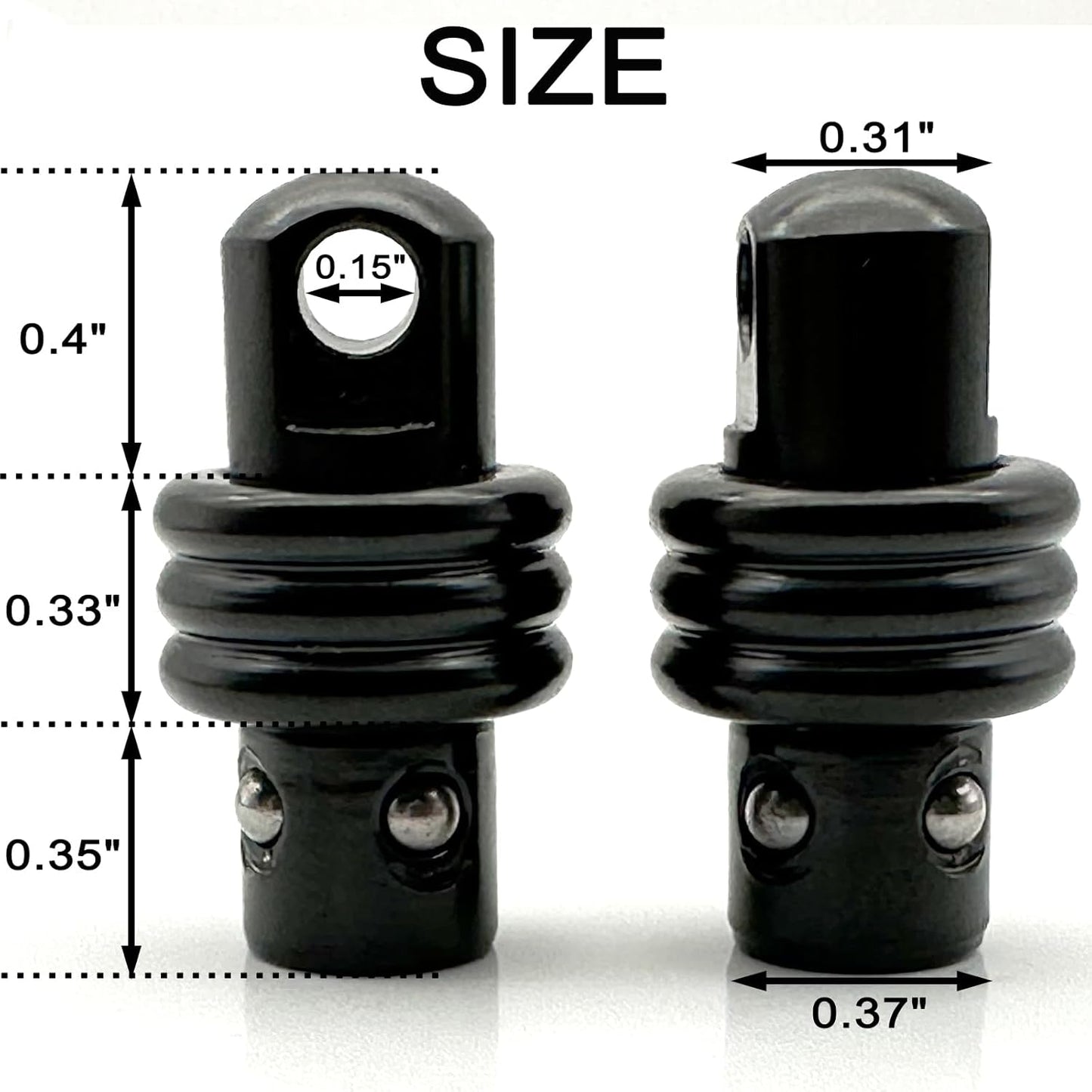 QD Sling Swivel Stud - Heavy Duty Steel Quick Detach Sling Mount | Durable and Reliable Design