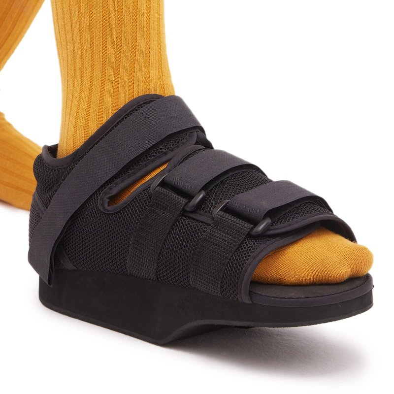 GHORTHOUD Offloading Post Op Shoe Forefoot Foot Shoes for Broken Toe Surgery Non Weight Bearing Medical Shoes for Men and Women (X-Large)