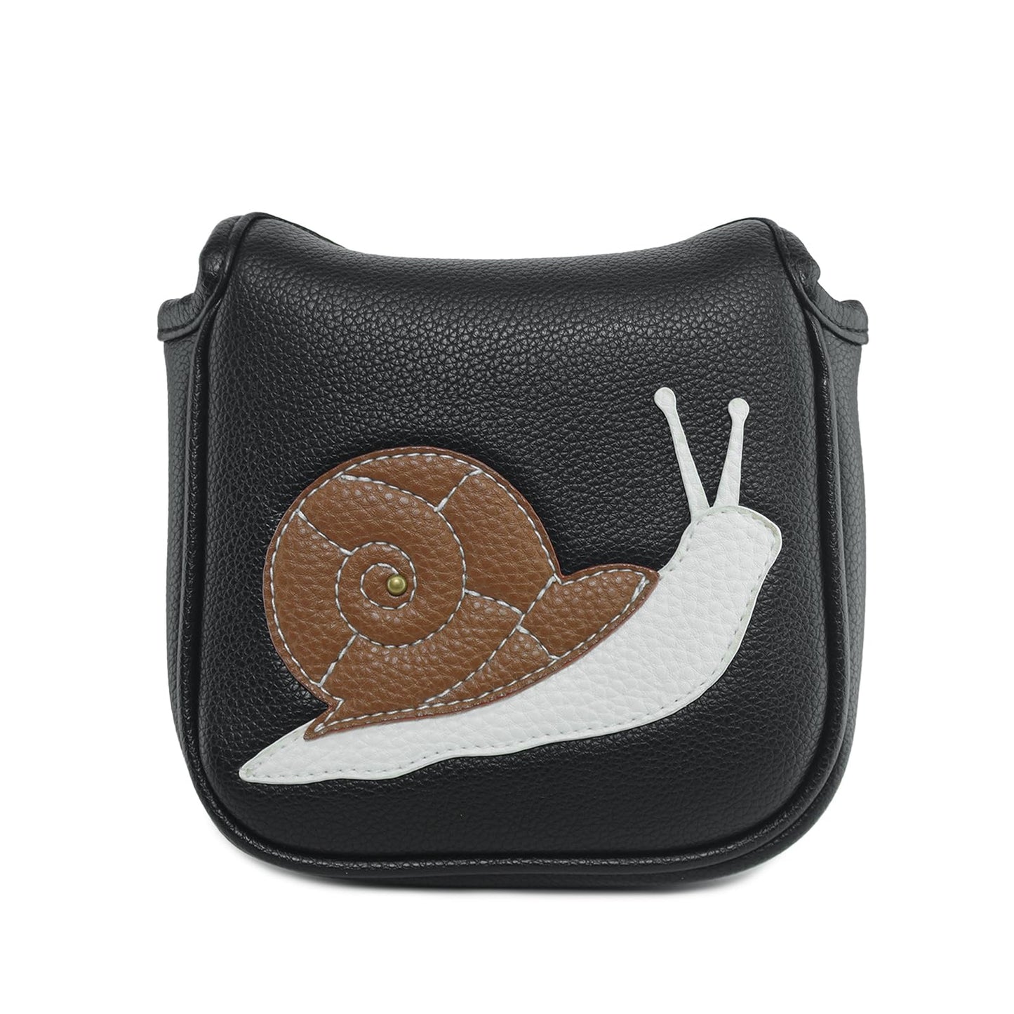 Snail PU Leather Golf Club Square Mallet Putter Covers Protector