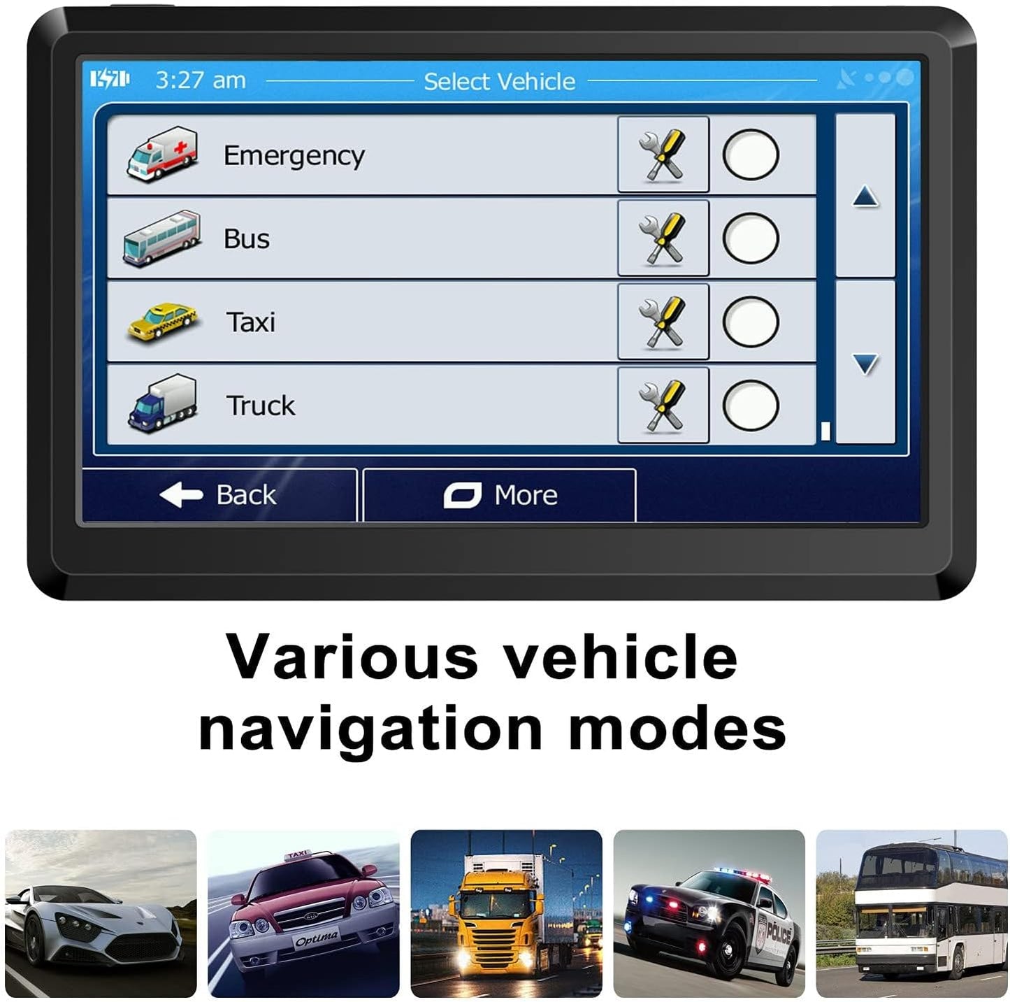 Skiennix 2025 Map Car GPS Navigation - Turn-By-Turn Directions & Driver Alerts | Free Map Updates