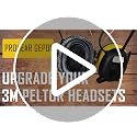 PROHEAR GEP01 Gel Ear Pads for 3M PELTOR Headsets (Upgraded) – Fits Most Models