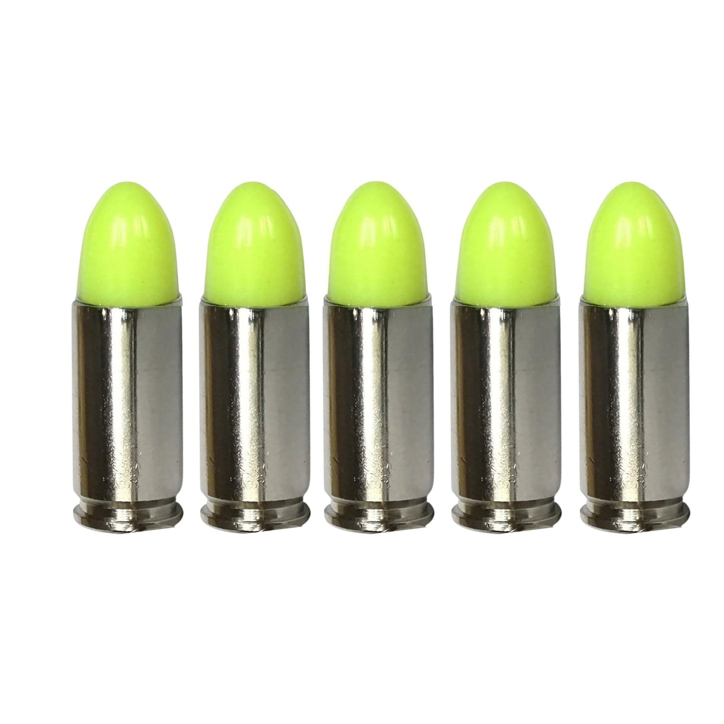 S.T. Action Pro 9mm Dummy Rounds – Yellow Safety Trainer Dummy Rounds, Reusable Dry Fire Training Ammunition (5-Pack) for Gun Owners - Veteran-Owned, Assembled in the USA