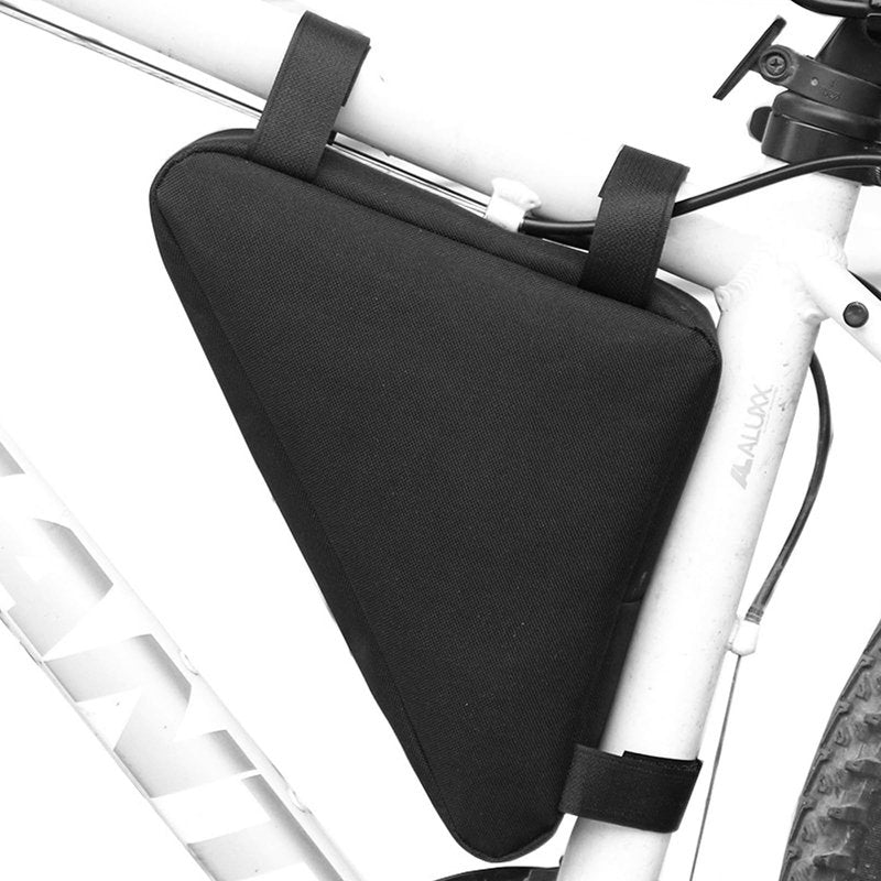 YSUNXINCT Bicycle Triangle Frame Bag, Oxford Cloth, Waterproof, for Phone, Wallet, Keys, Tools, Black