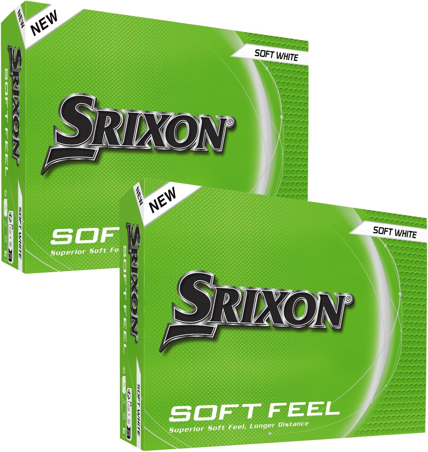 Srixon Soft Feel Golf Balls - Enhanced Distance & Control | Ideal for All Skill Levels
