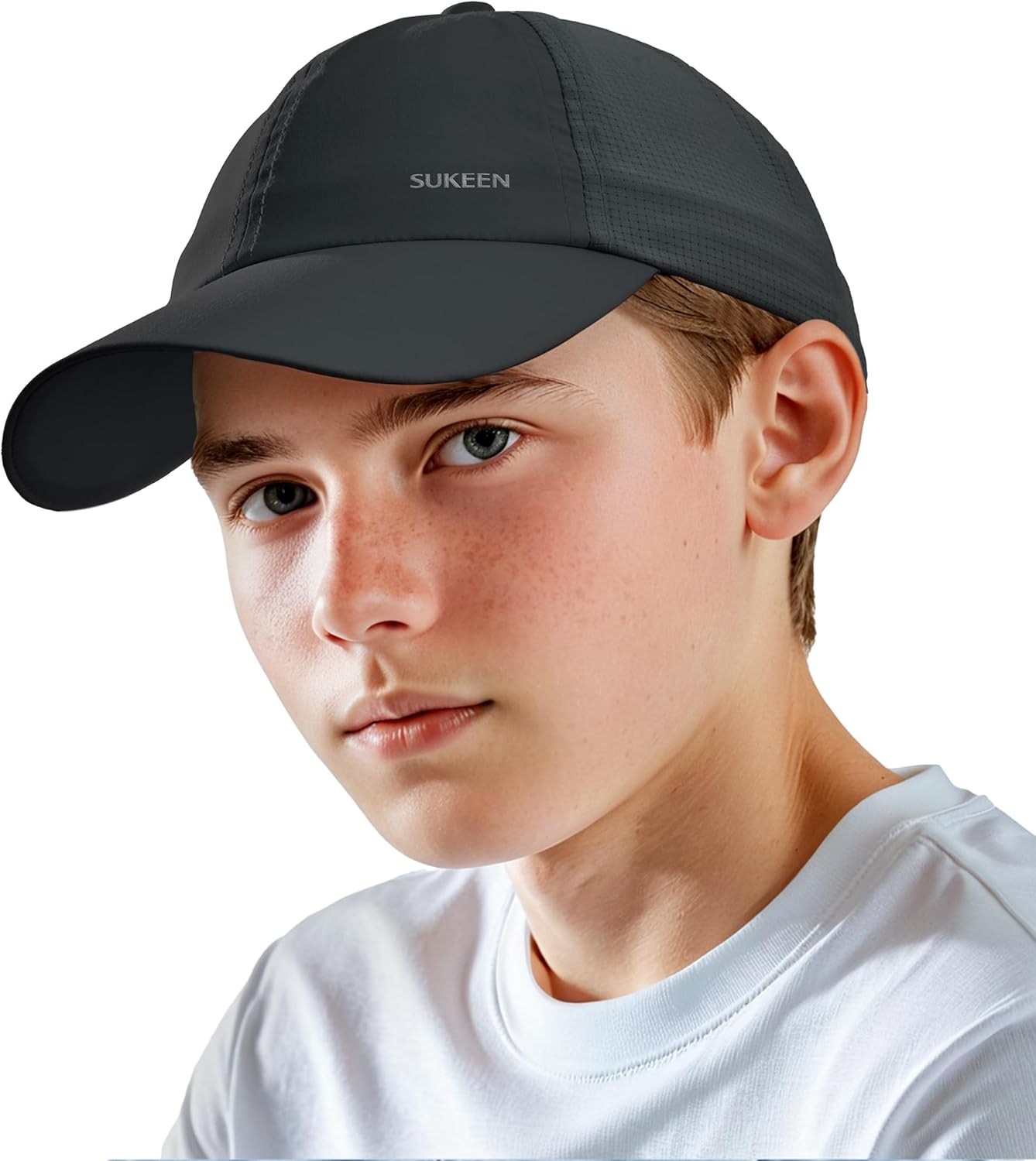 Sukeen Kids Baseball Caps - Lightweight UPF50+ Sun Hat | Quick-Dry Performance for Outdoor Fun