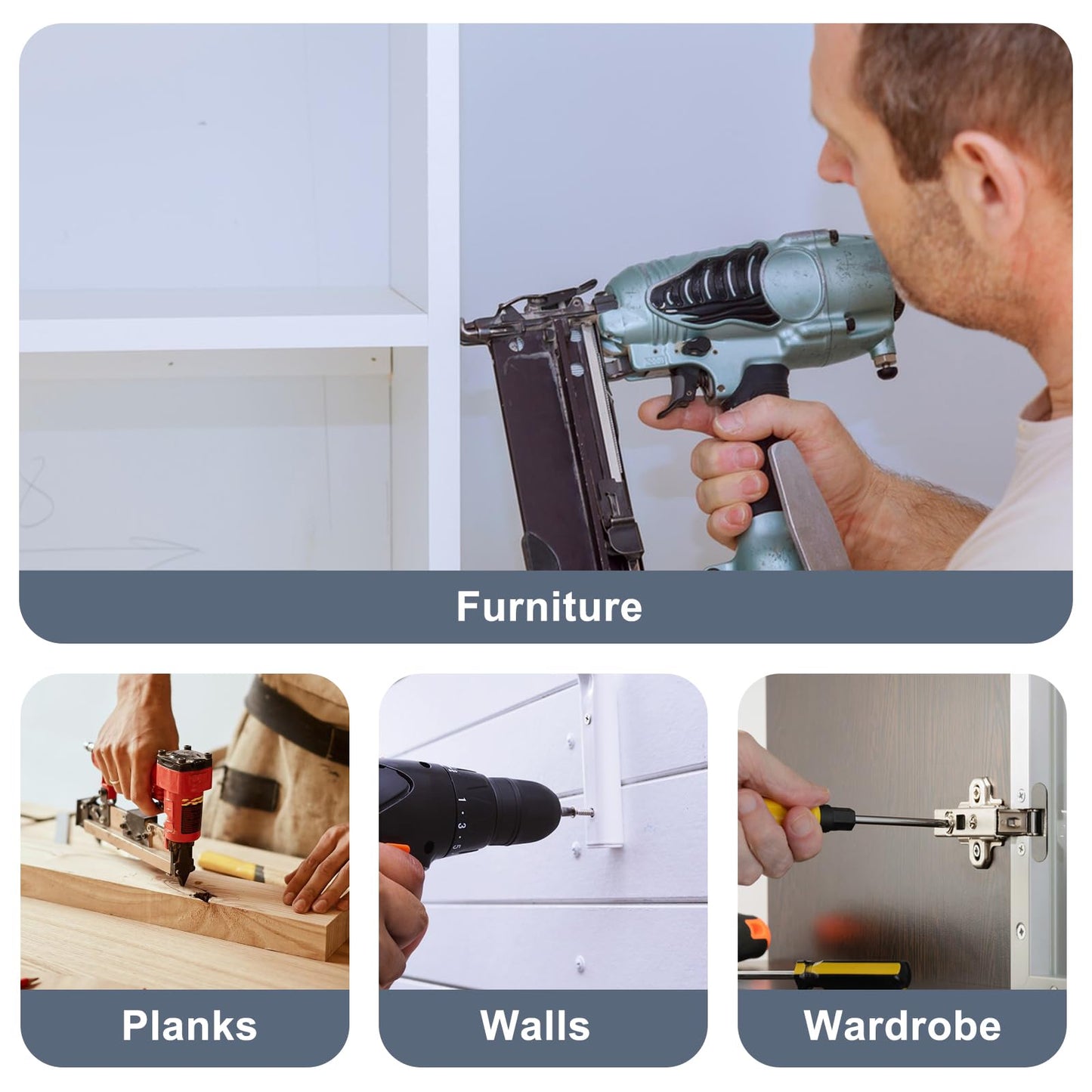 QISHENG 100 PCS #6-32X1-1/2(1.5 inch) Stainless Steel Phillips Pan Head Machine Screws,DIY,Repair,Install Furniture and Electrical Appliances Screwss,Stainless Steel 18-8 A2(304) Screw