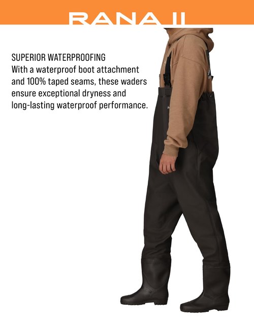 FROGG TOGGS Men's Rana II PVC Boot Foot Chest Wader