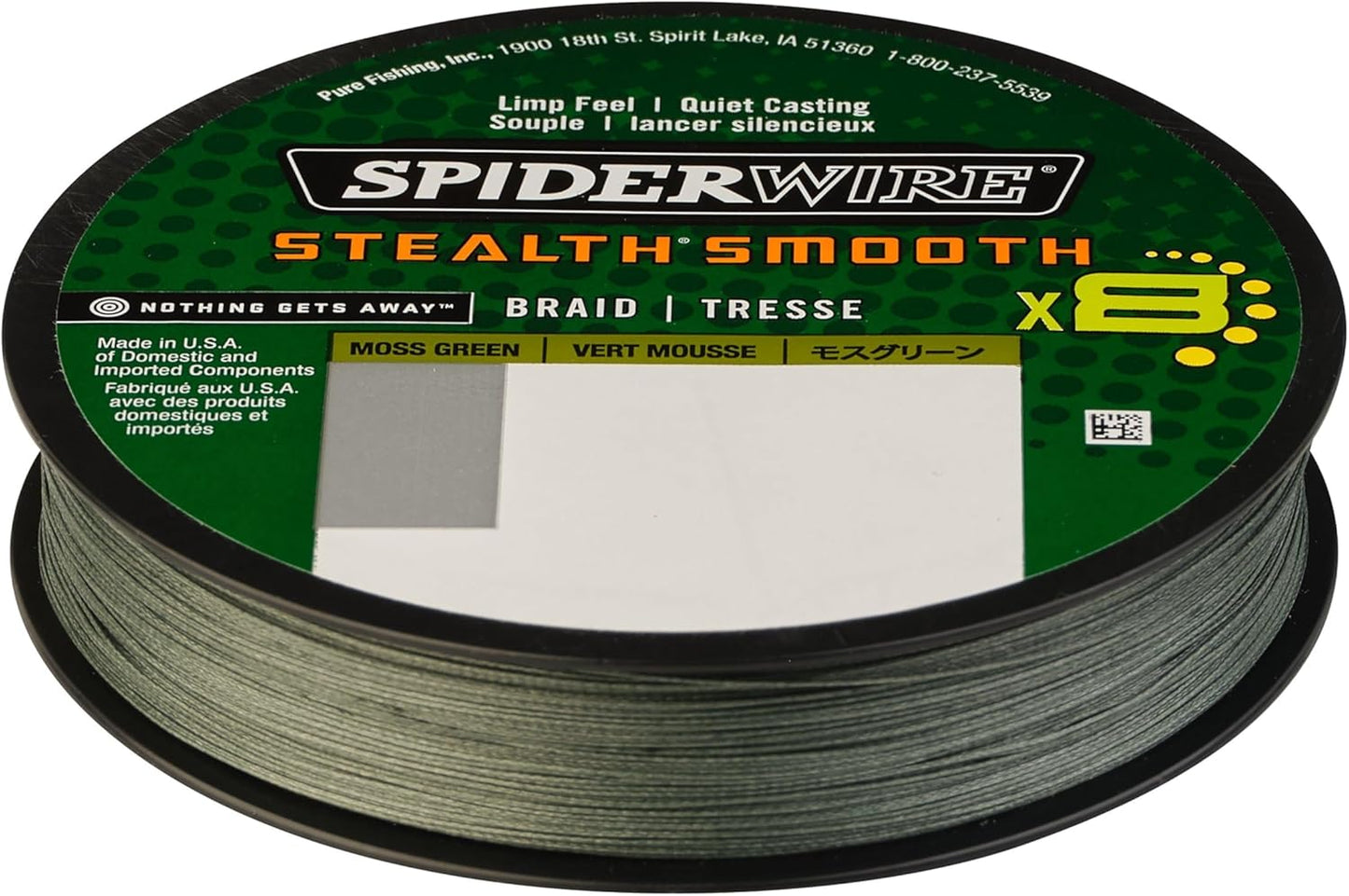 SpiderWire Stealth Braid Fishing Line - High Sensitivity & Strength | 30lb Test, 150 Yards