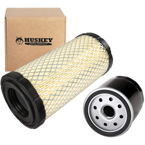Huskey Tune Up Kit for Club Car Precedent 2004-2015 Gas Golf Cart with FE350 Kawasaki Motor, Includes Oil & Air Filter, NGK Spark Plug, 2X Fuel Filters