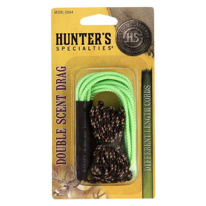 Hunters Specialties Scent Drag - Double Polypropylene Scent Drag Attractant Applicators Hunting Accessories (Scent Not Included)