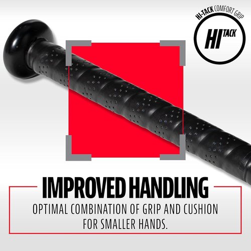 Franklin Sports Teeball Bat - Venom & Barracuda Aluminum Composite - USA Baseball Certified for Youth - Drop -10 to -13