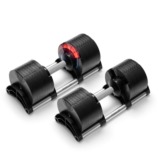 Nuobell 580 Adjustable Dumbbells, 5-80 lb, Set of 2 Free Weights