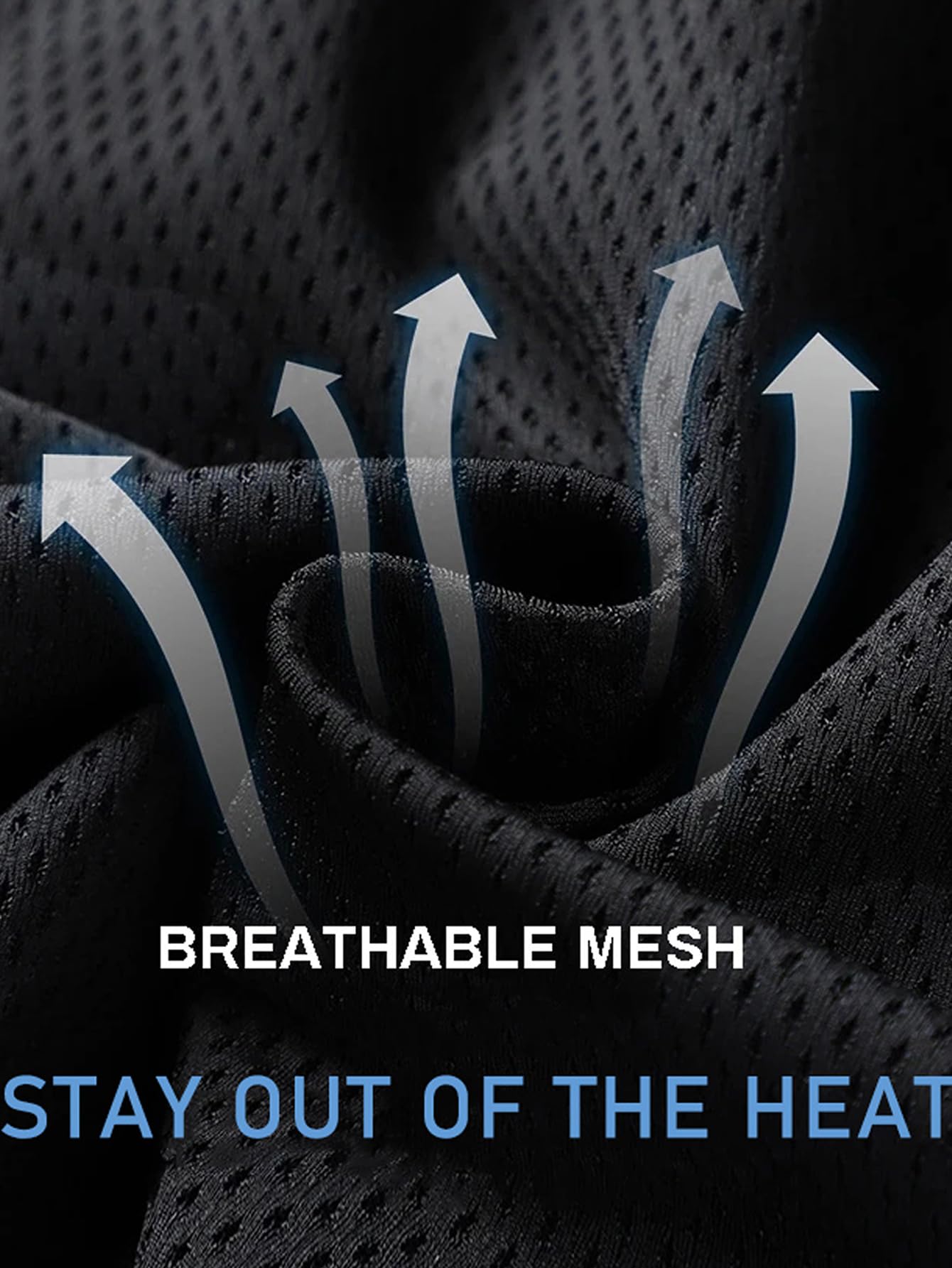 Hidkat Men's Capri Pants 3/4 Long Jogger Sport Shorts,Workout/Gym/Yoga/Beach Shorts Quick Dry with Zipper Pockets Black