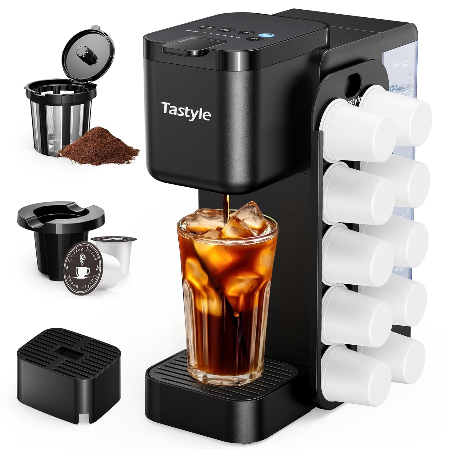 Tastyle Reusable Ground Filter Only for Coffee Maker Model 320IT / 330IC / 330CH / 330MF