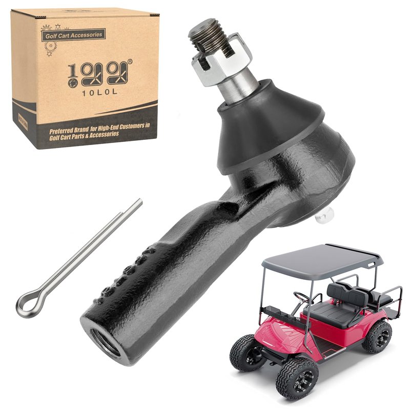 10L0L Golf Cart Steering Rack Ball Joint for EZGO 2001-up (Except RXV), Steering Outer Rod End Replace OEM# 70695-G01 70695G01