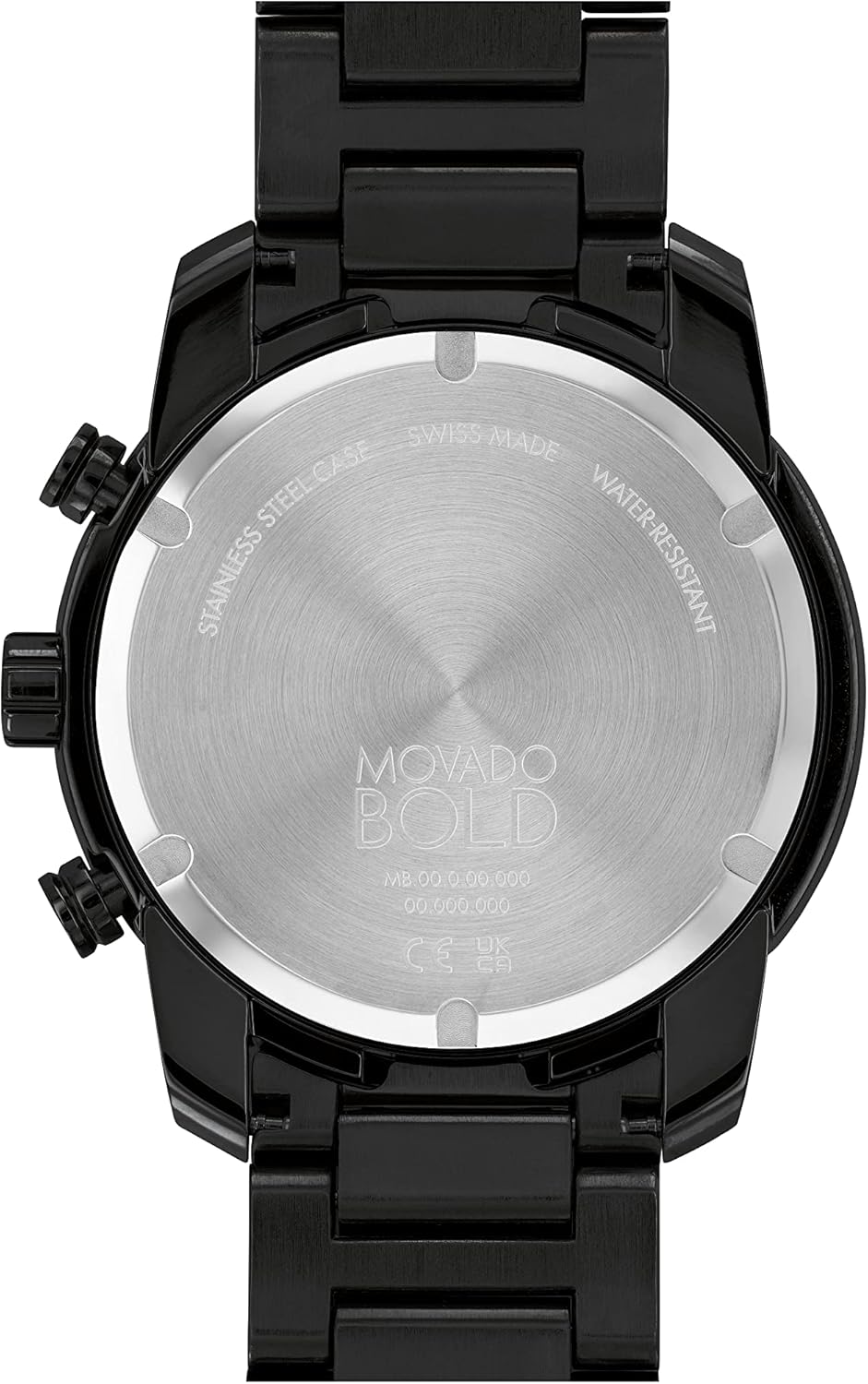 Movado Bold Verso Men's Sport Watch - Swiss Quartz Chronograph, Stainless Steel Bracelet - 44mm Luxury Timepiece