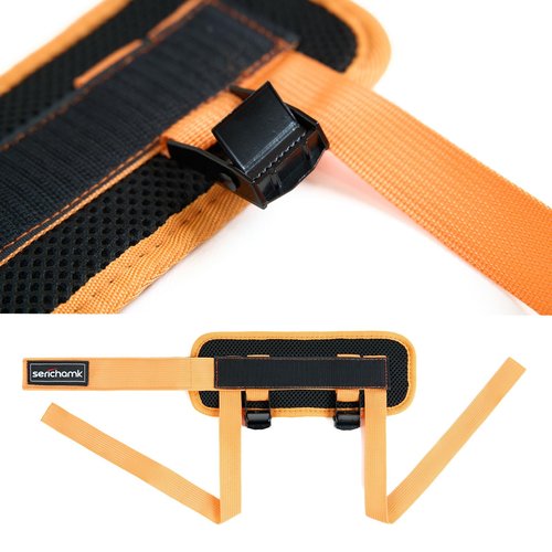 Dumbbell Foot Strap Tibialis Trainer Feet Dumbbell Attachment Orange 1pc