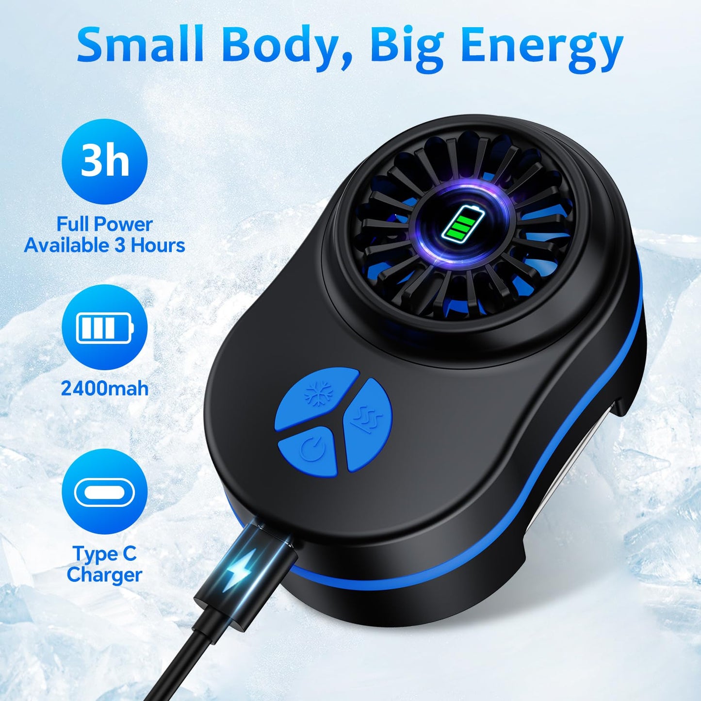 Cold Therapy Machine Recovery Therm Cube for Pain Relief, Muscle Recovery 3-in-1 Heating, Cooling and Contrast Therapy Recovery for Arms, Legs, Ankles, Knees, Shoulders, Back