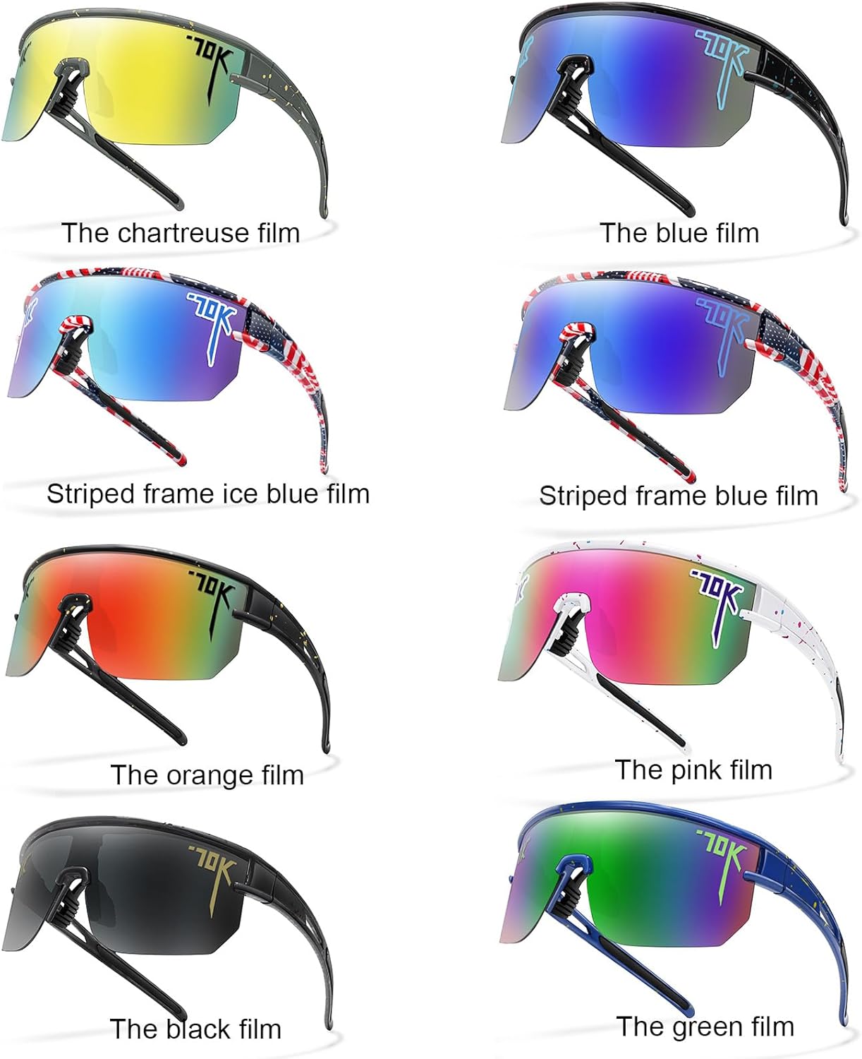 Nobleboy Polarized Sports Sunglasses - UV400 Protection for Men & Women | Ideal for Running & Cycling