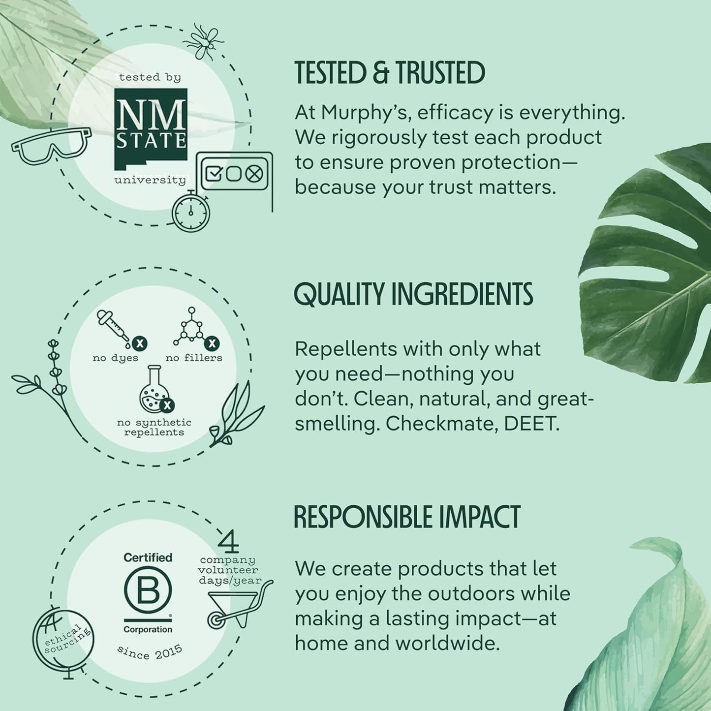 Murphy's Naturals Mosquito Bug Repellent Candles - Citronella & Essential Oils, 30-Hour Burn, 9 oz, 6-Pack