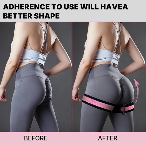 BFR Booty Bands for Women Glutes - Blood Flow Restriction Bands for Hip & Leg Building, Occlusion Training Bands for Butt Lift, Squats & Thighs, Pro Muscle Growth Straps for Squat& Fitness