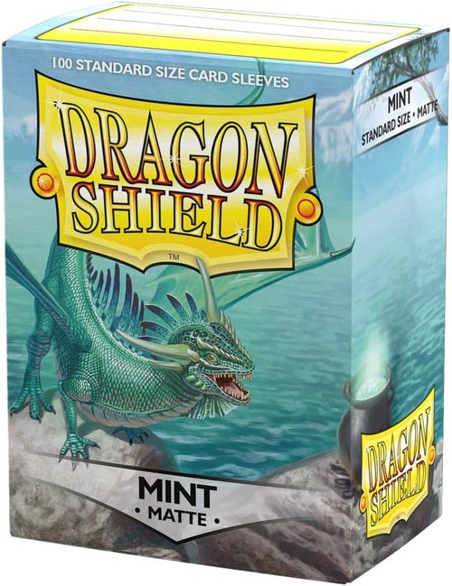 Dragon Shield | Standard Size Matte Card Sleeves | 100 Count - Smooth & Durable TCG Protection | Mint