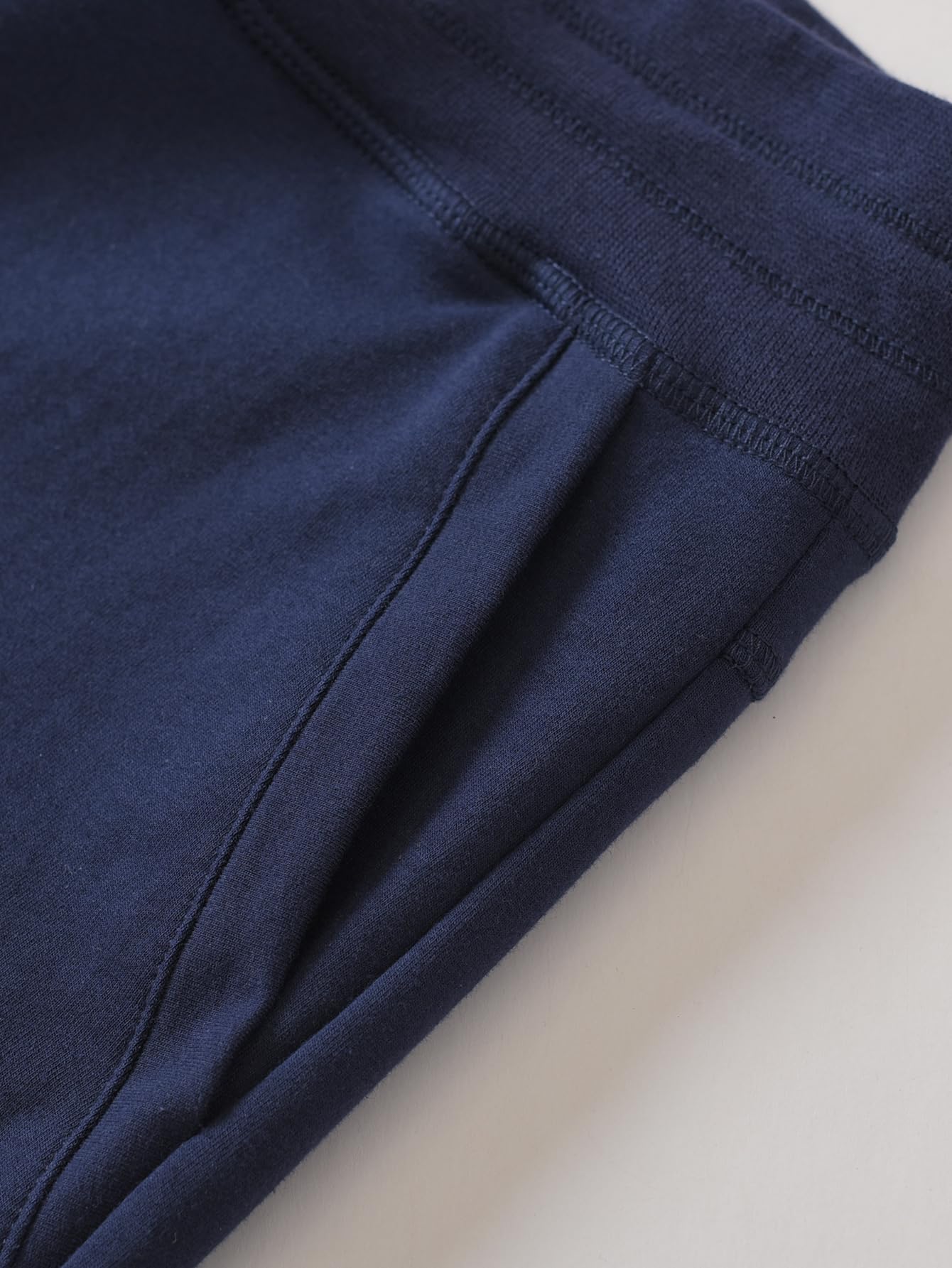 Pintage Women's Petite Sweatpants Petite Length M Navy