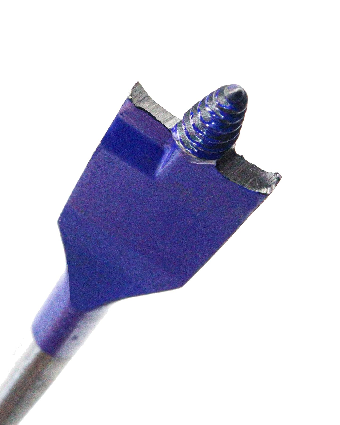 Wisechain 5/8" x 16" Long Wood Spade Drill Bit, Self-Feeding Flat Drill Bit with Blue Coating for Deep Drilling in Wood, Carpentry, and DIY Projects