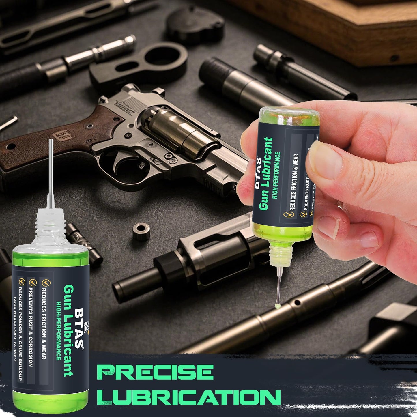 BTAS Gun Oil Lube & Cleaning Supplies,CLP Lubricating Cleaner Spray Solvent