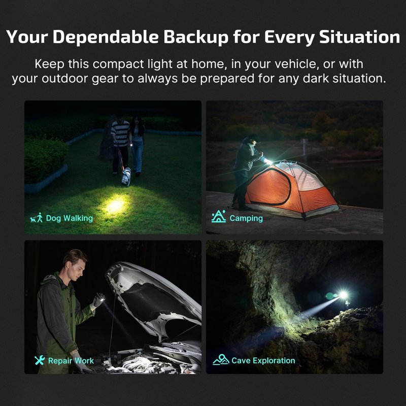 OLIGHT BatonTurbo EDC Flashlight Rechargeable with Magnetic Charging Cable, 1000 Lumens Powerful LED Light 510 Meters Long Throw, 5 Modes, IPX8 Waterproof Light for Camping, Hiking (Orange)