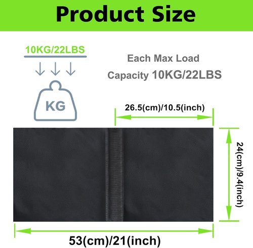 Eurmax USA Heavy-Duty Photography Sand Weight Bags - 4-Pack for Backdrop Stands & Canopy Tents