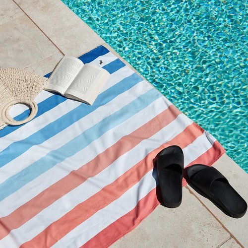 Dock & Bay Beach Towel - Quick Dry & Sand-Free | Extra Large 200x90cm | Eco-Friendly & Compact