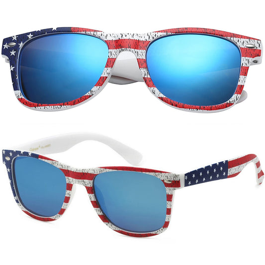PolarSpex Toddler Polarized Sunglasses for Boys & Girls Ages 2-8 USA Flag