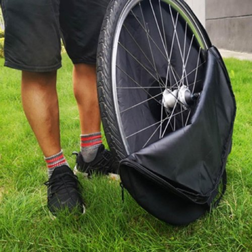YAPJEB Bike Wheel Bag Wheelset Carrying Bag 26 27.5 29 inch MTB Mountain Bike, Road Bike Wheel Travel Case(29")