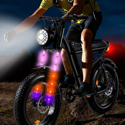 Bike Lights, Can Be Cropped, Bike Lights for Night Riding Ultra Bright Waterproof.for Adults Kids Boys, and Girls Outdoor Bike Lighting Accessorie