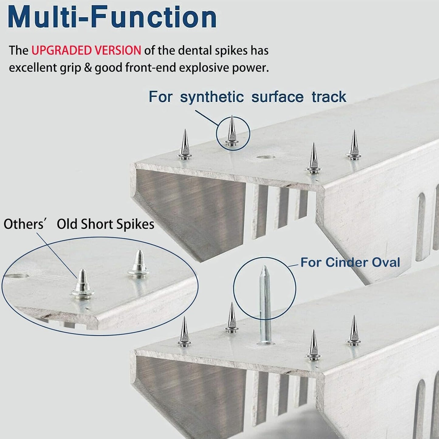 Multi-Function Sprinter Pedals by [Brand Name] - Adjustable 6 Angle Aluminum Track & Field Equipment